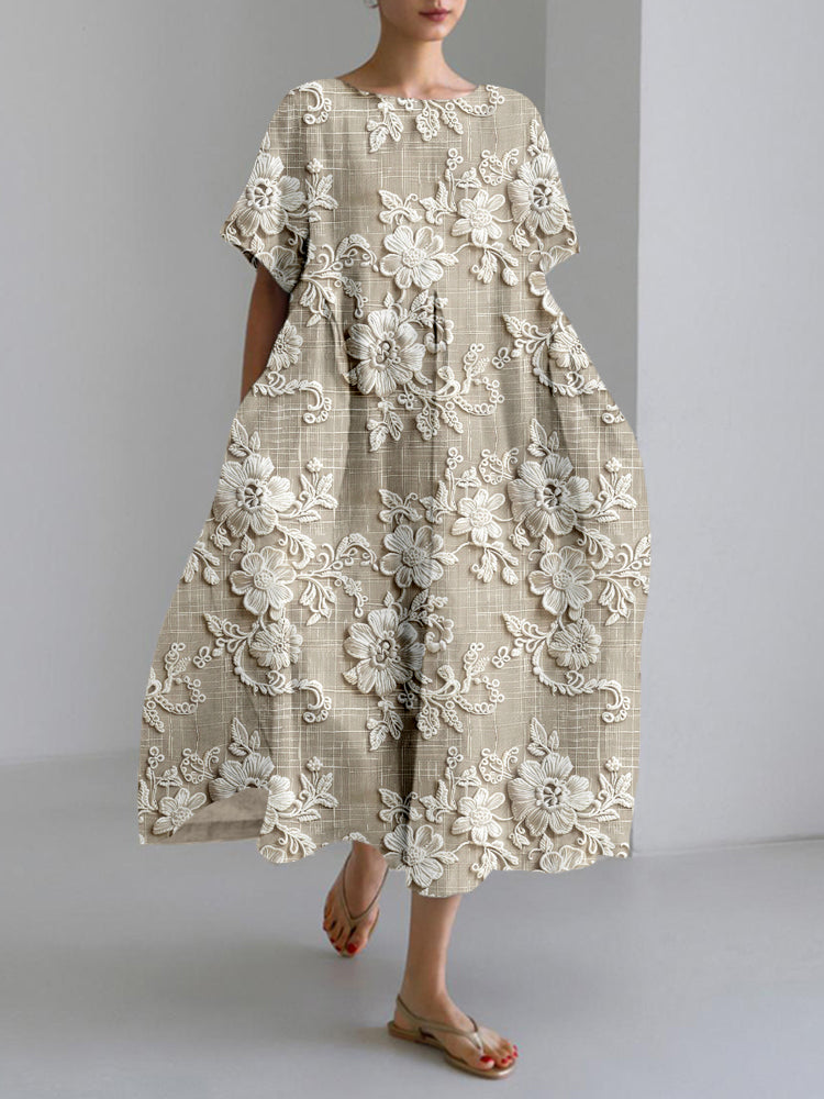 MAYLORA - Blumenmuster Kleid