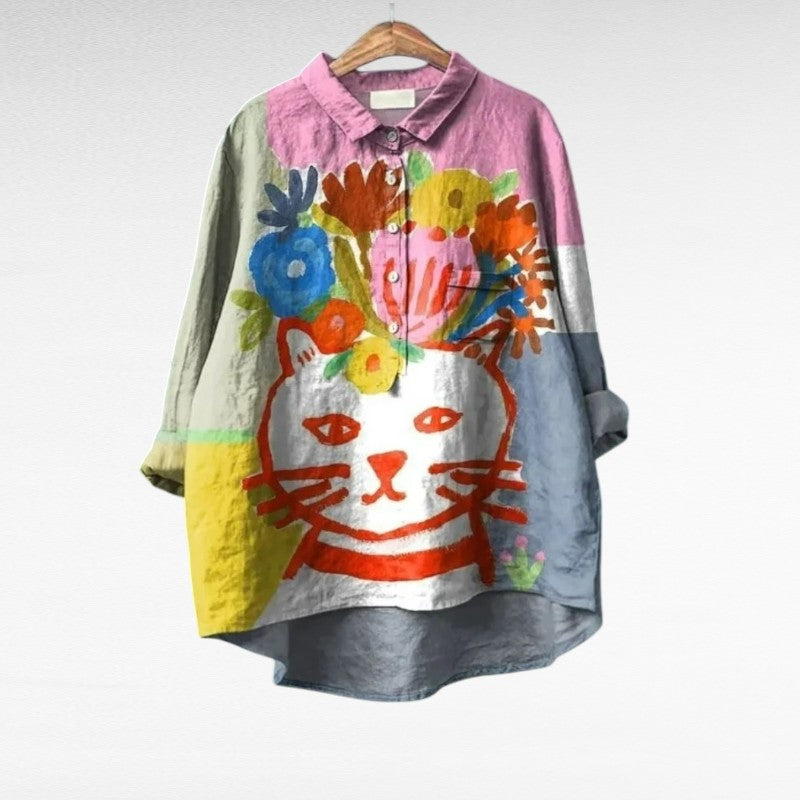 MAYLORA | Stilvolle Vintage-Bluse