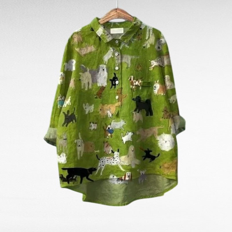 MAYLORA | Stilvolle Vintage-Bluse