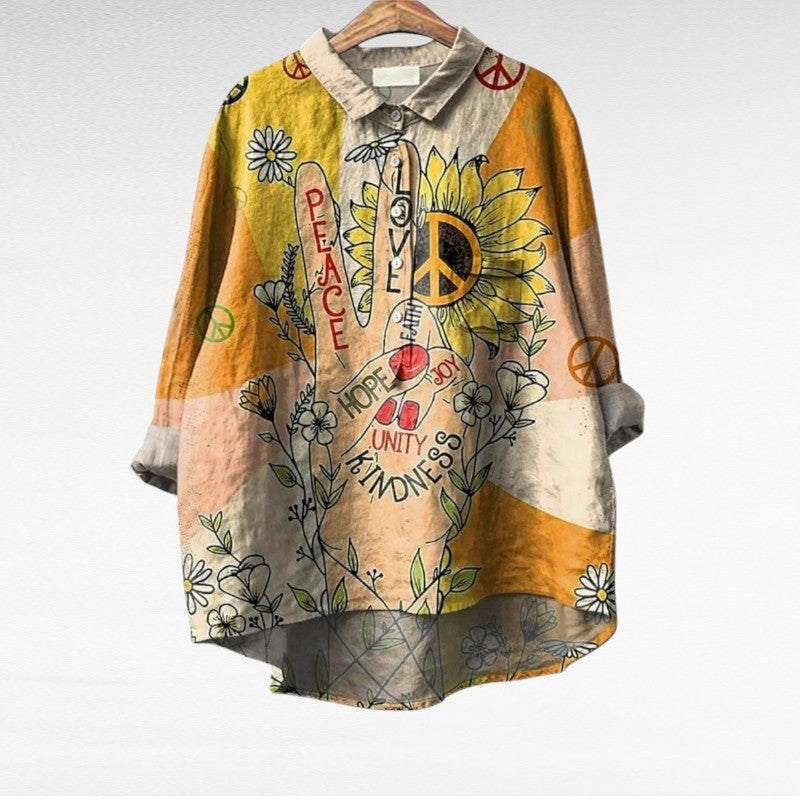 MAYLORA | Stilvolle Vintage-Bluse