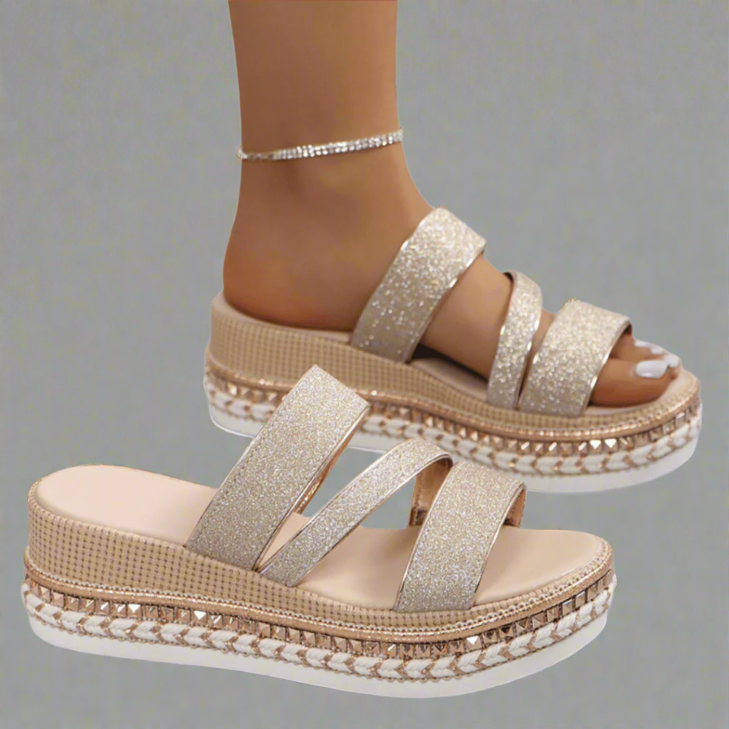 Helga | Komfortable Keilsandalen aus erstklassigem Material