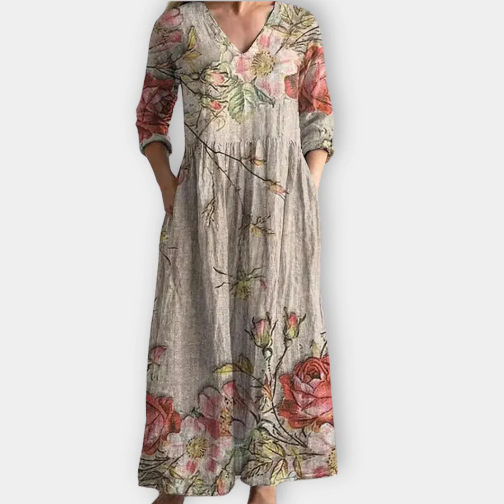 MAYLORA - Leichte Boho Kleid