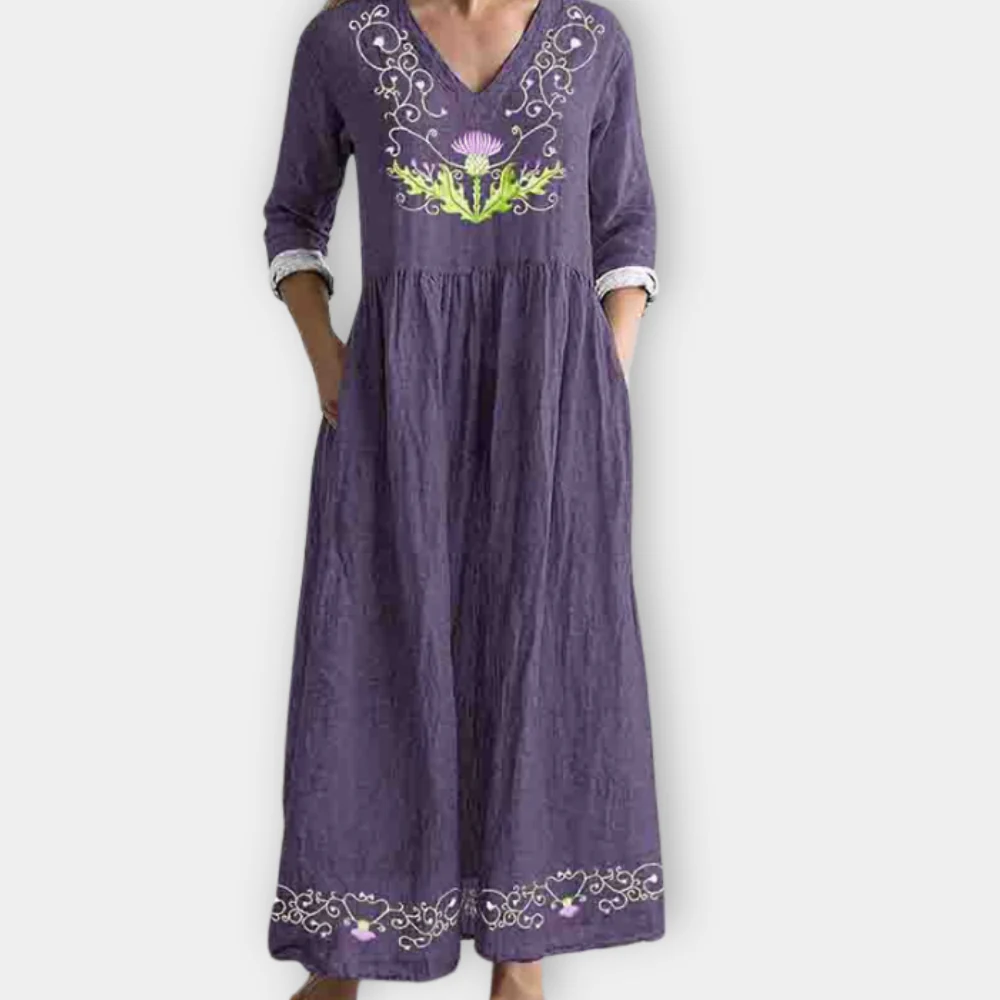 MAYLORA - Flatterndes Sommerkleid