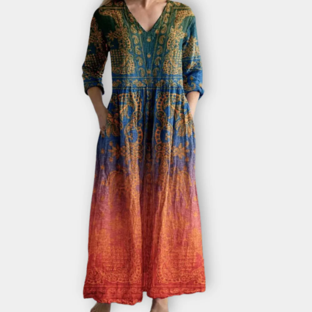 MAYLORA - Luftige Boho Kleid
