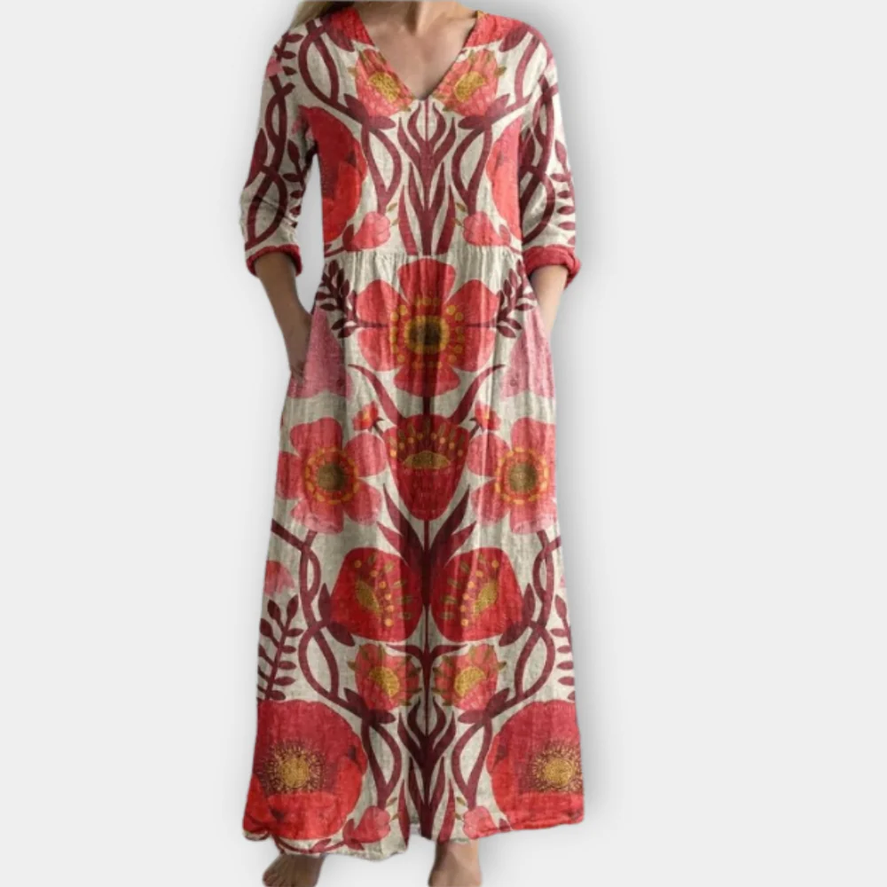 MAYLORA - Luftige Boho Kleid