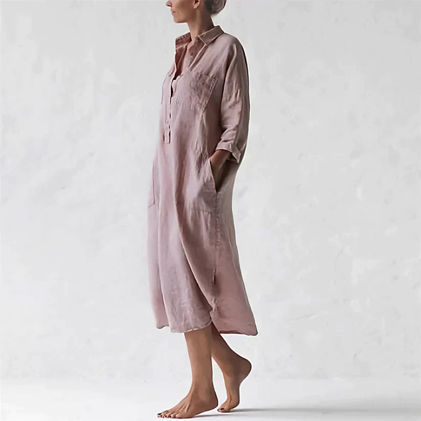 Kaelith - Stilvolles und bequemes Sommerkleid aus edlem Material