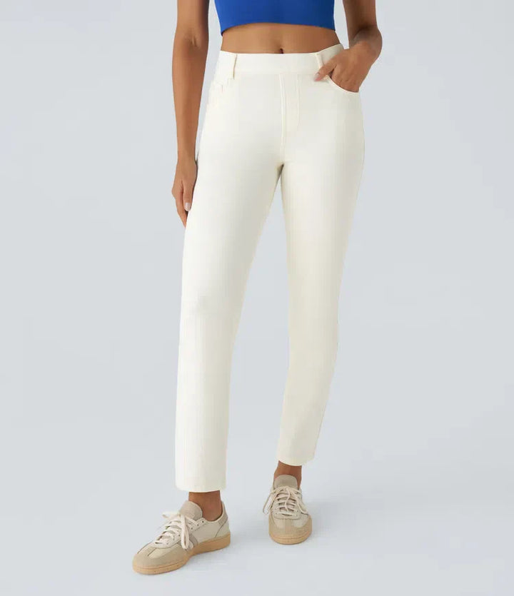 MAYLORA | Bequeme Hose mit Hohem Bund und Elastischem Material