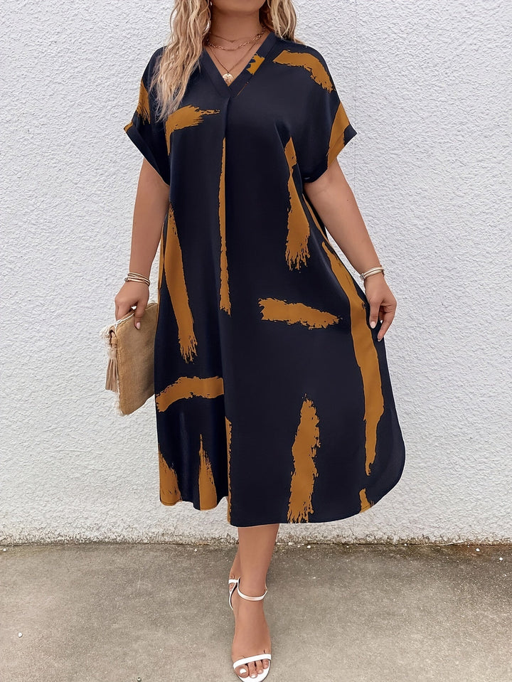 Lauren | Elegantes Plus-Size Kleid