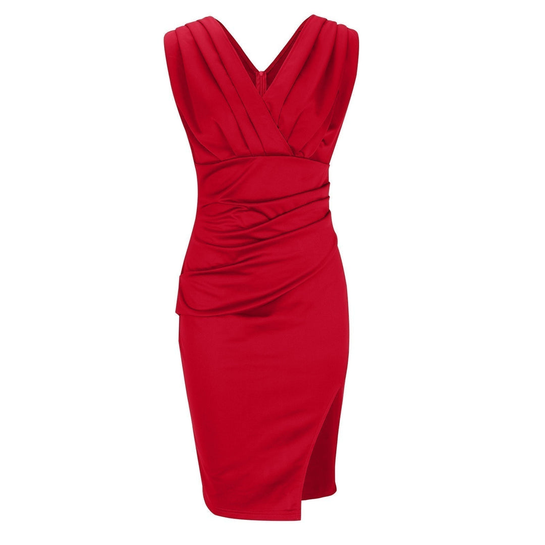MAYLORA™ | Falten-Design Cocktailkleid