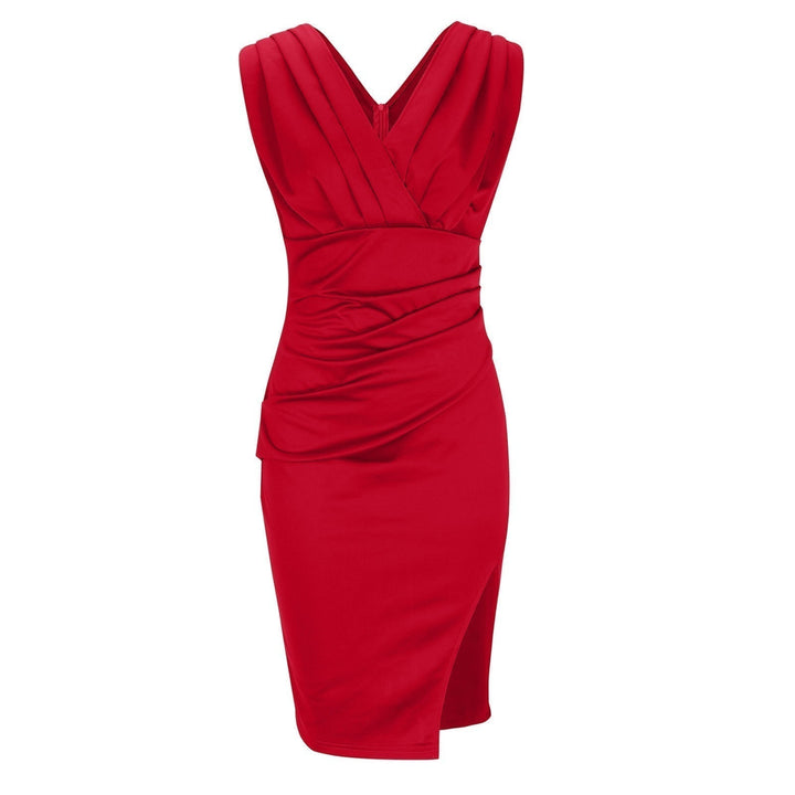 MAYLORA™ | Falten-Design Cocktailkleid