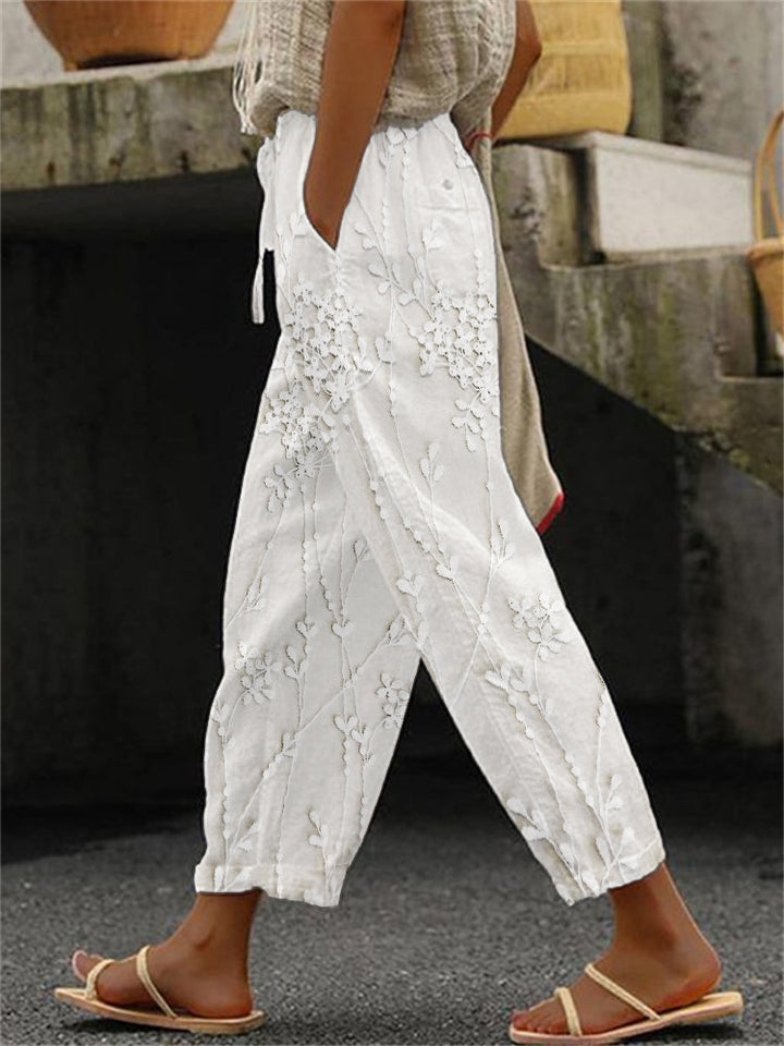 MAYLORA - Wein-Print Leggings