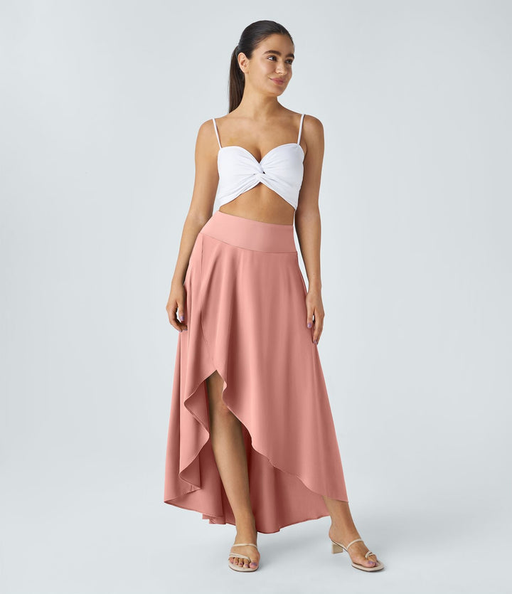 Maxirock Natalia mit Schlitz - Stilvolle Eleganz und Komfort.