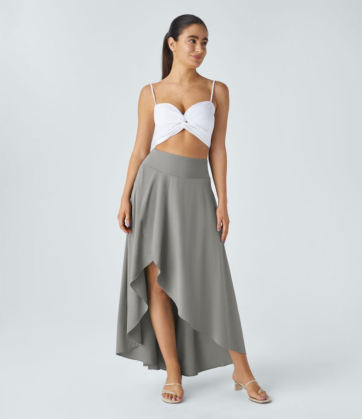 Maxirock Natalia mit Schlitz - Stilvolle Eleganz und Komfort.