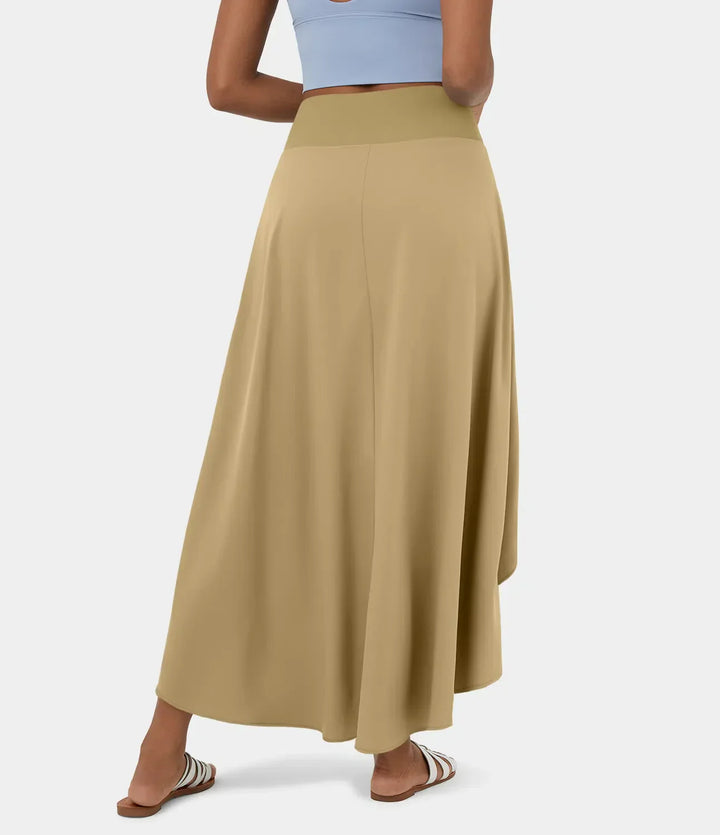Maxirock Natalia mit Schlitz - Stilvolle Eleganz und Komfort.