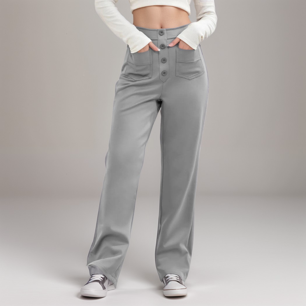 MAYLORA - Elastische Hose mit hoher Taille