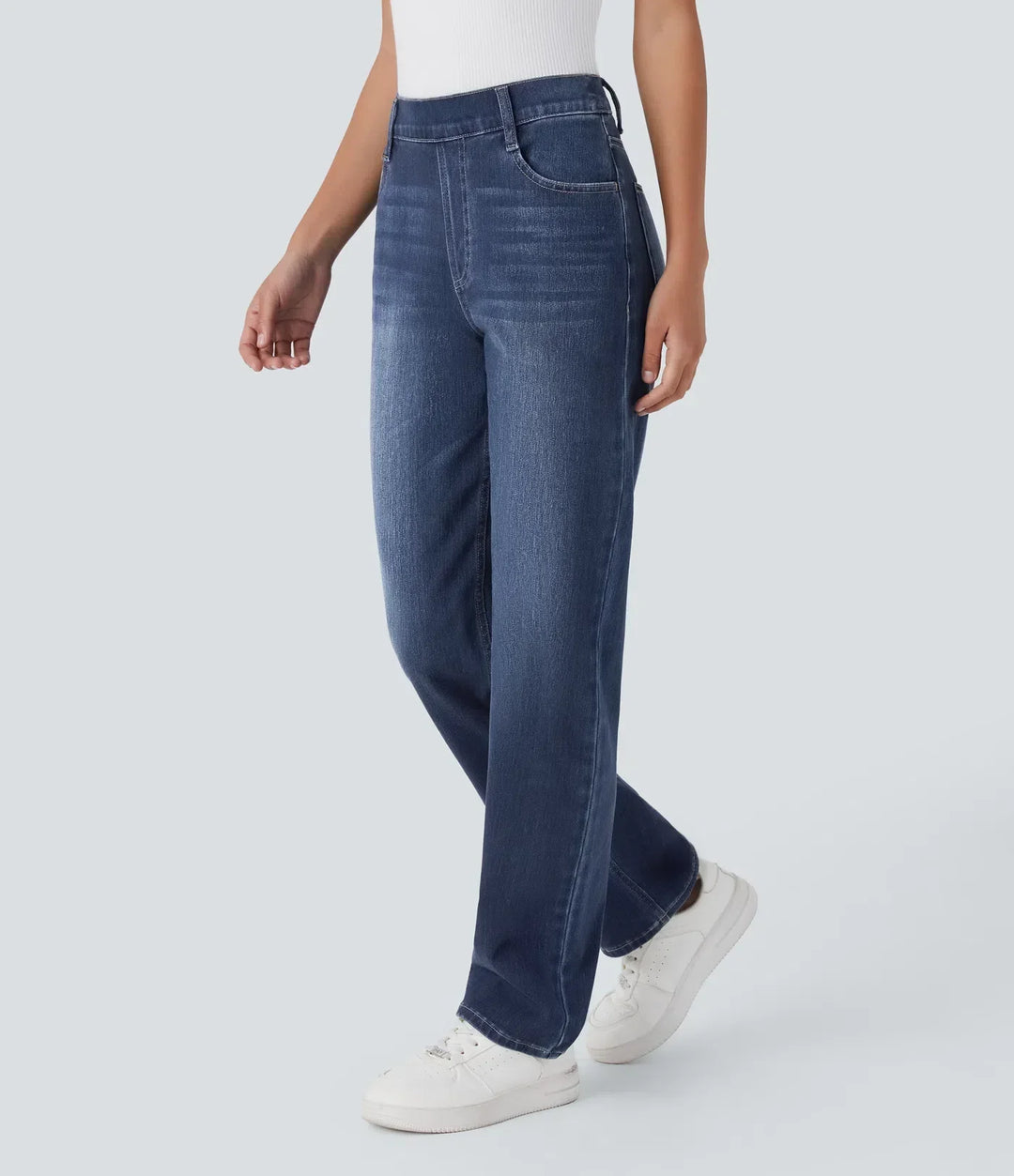 MAYLORA | Bequeme Hose mit Hohem Bund und Elastischem Material