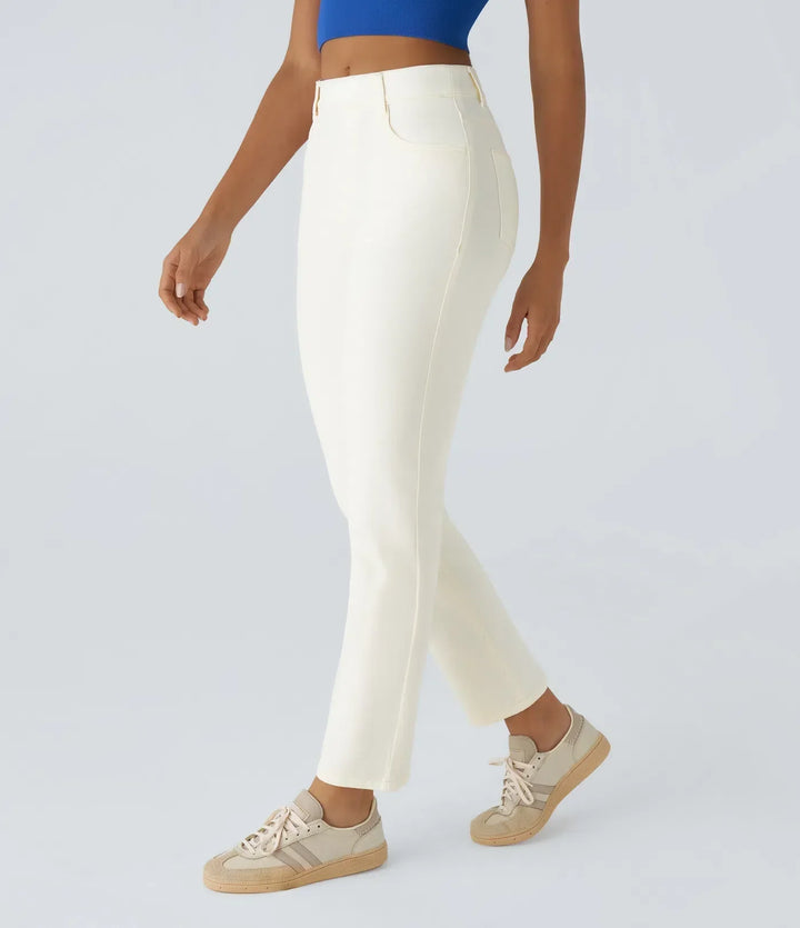 MAYLORA | Bequeme Hose mit Hohem Bund und Elastischem Material