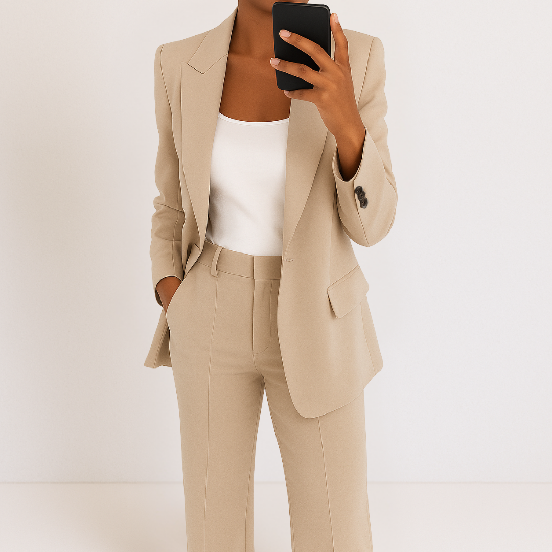 MAYLORA – Tailor-Fit Damenanzug mit zeitloser Silhouette