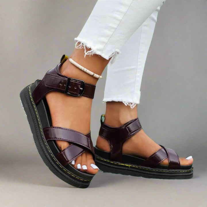 Verena | Komfortable orthopädische Sandalen aus hochwertigem, weichem Material für schmerzfreies Gehen