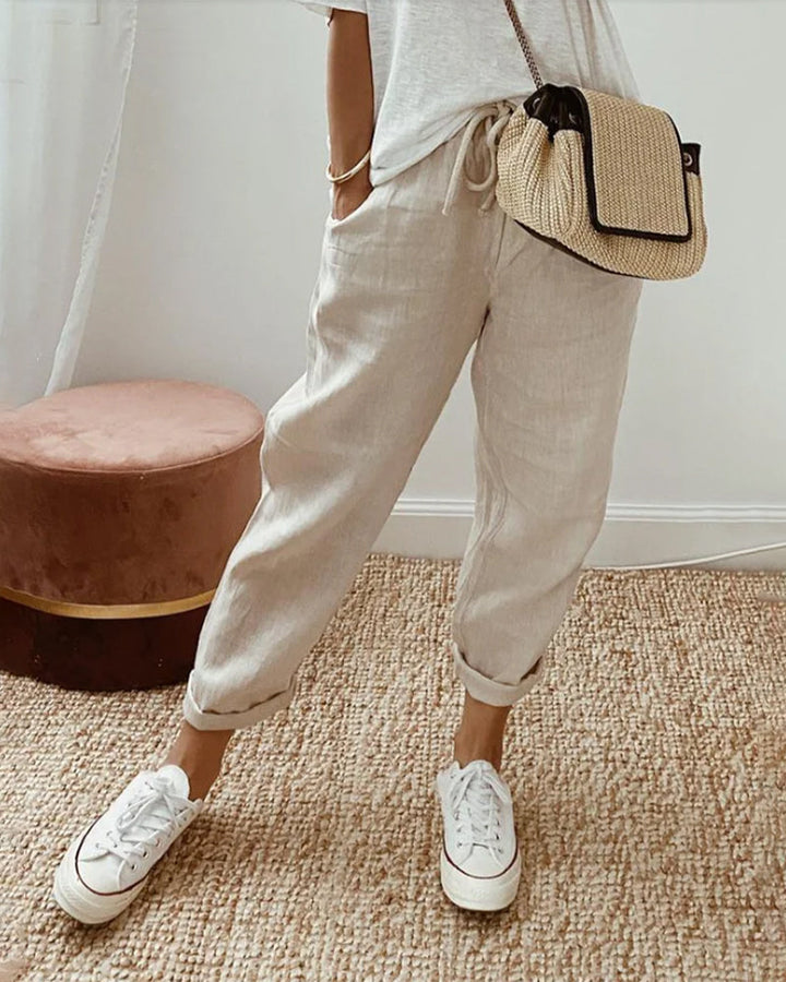 MAYLORA – Leichte Leinenhosen mit Stil