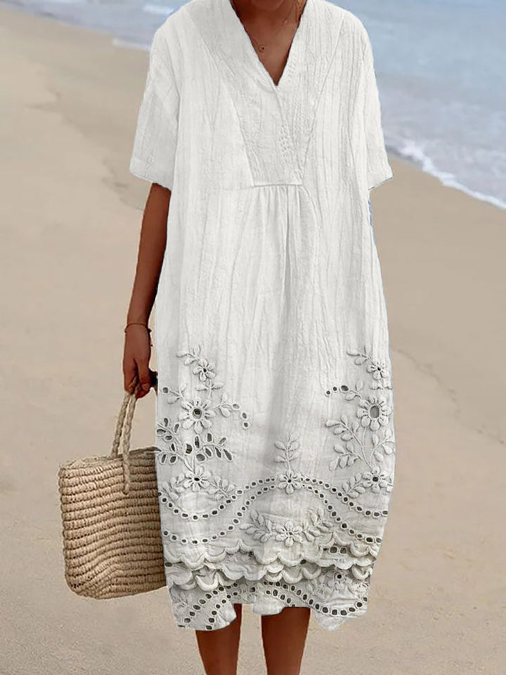 MAYLORA - Sommerliches Bedrucktes Kleid