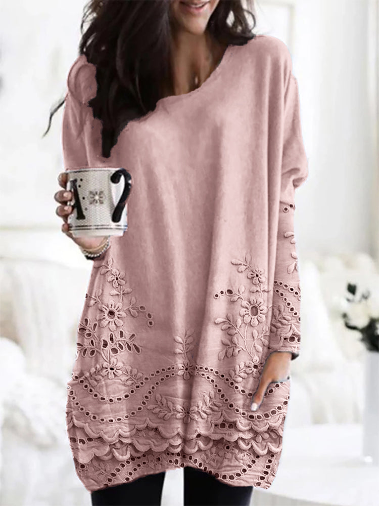 MAYLORA - Gemütlicher Pullover mit Druckdesign