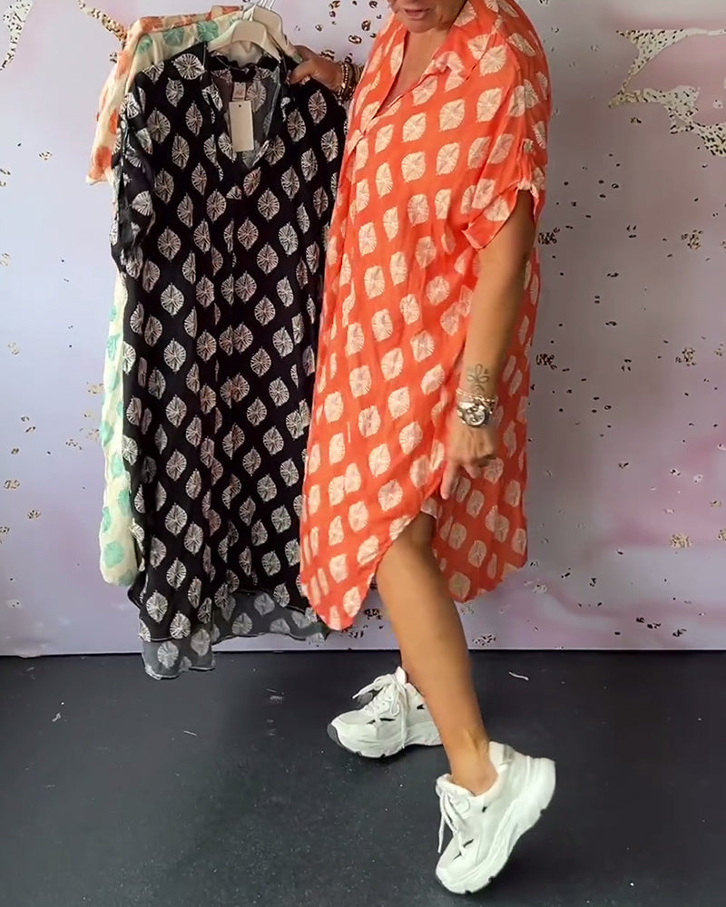 MAYLORA™ | Luftige Bluse im Hemd-Stil