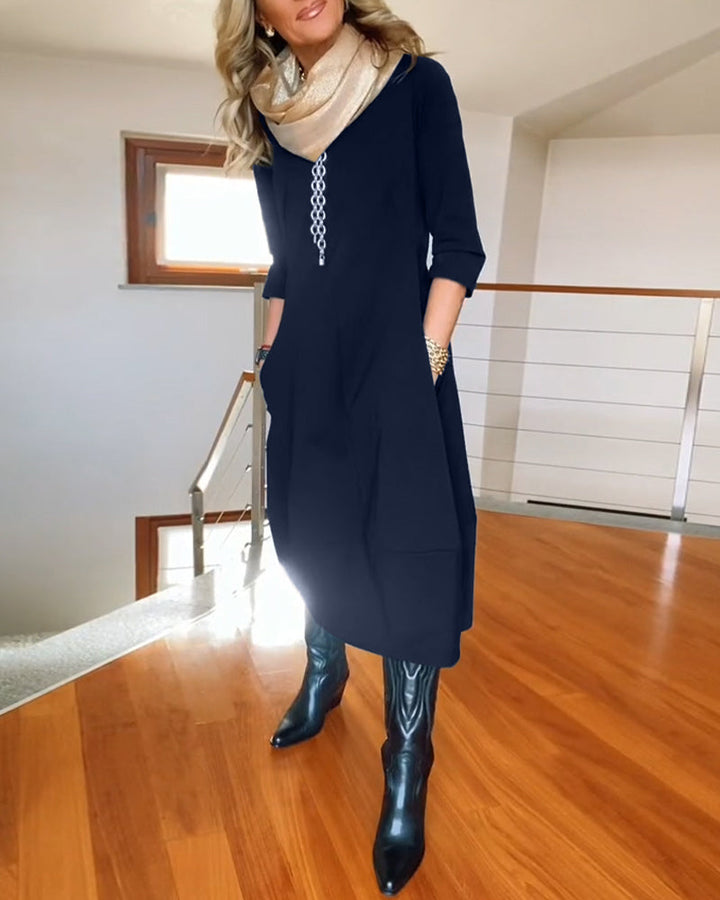 MAYLORA™ | Stilvolles Midi-Kleid
