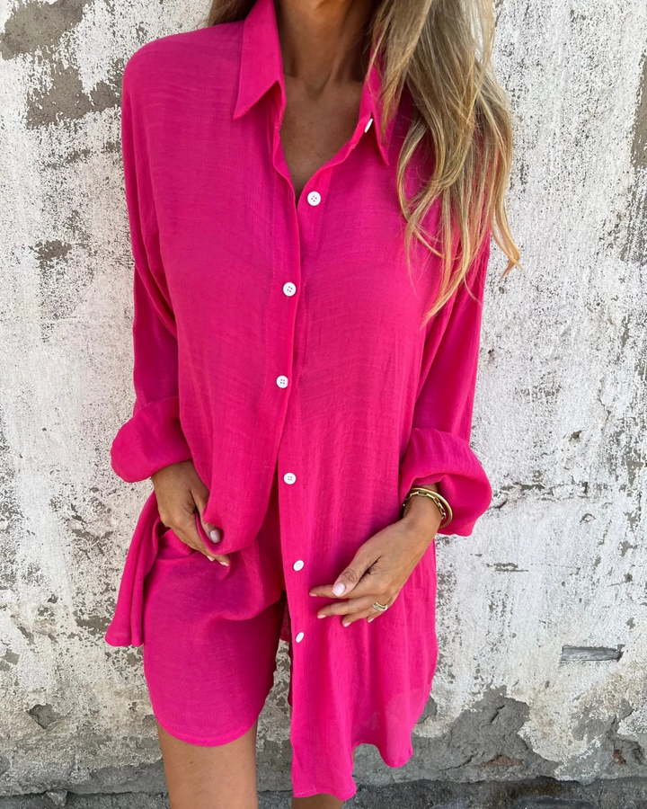 MAYLORA – Hochwertiges Lounge-Set aus Shirt & Shorts