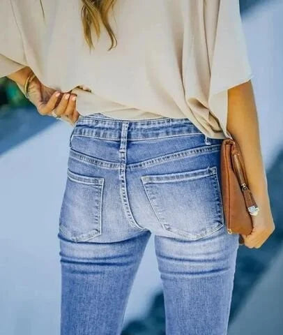 MAYLORA - Hochtaillierte Jeans