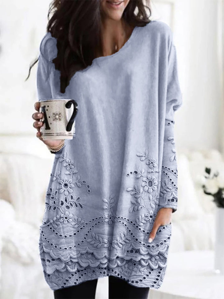 MAYLORA - Gemütlicher Pullover mit Druckdesign