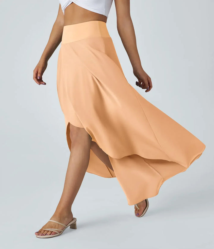 Maxirock Natalia mit Schlitz - Stilvolle Eleganz und Komfort.