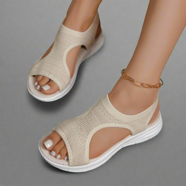 Amelie | Handcrafted Wedge Sandals Made from Premium Materials