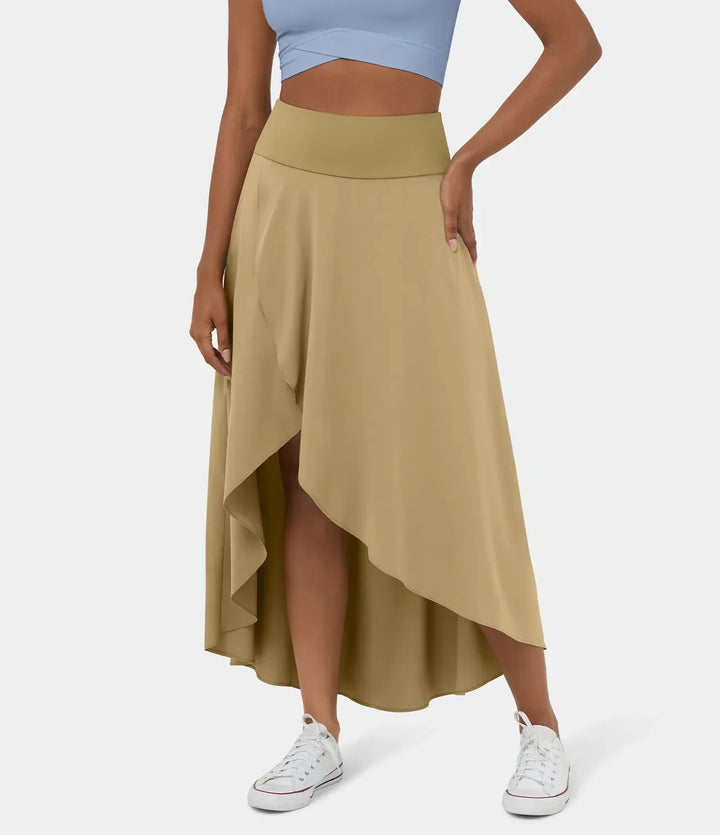 Maxirock Natalia mit Schlitz - Stilvolle Eleganz und Komfort.