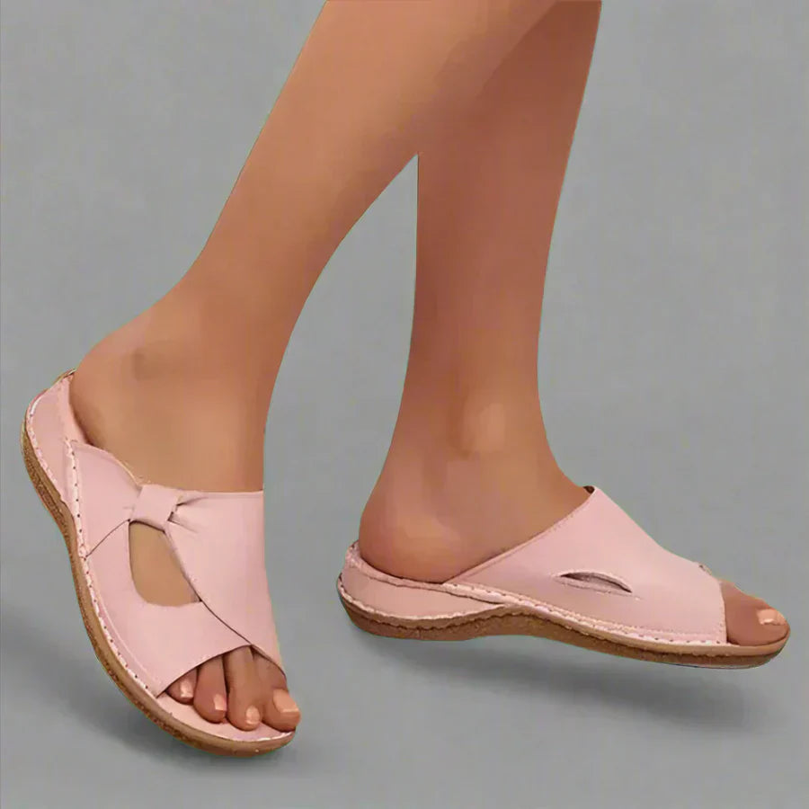Yvonne | Hochwertige Orthopädische Sandalen aus Leder