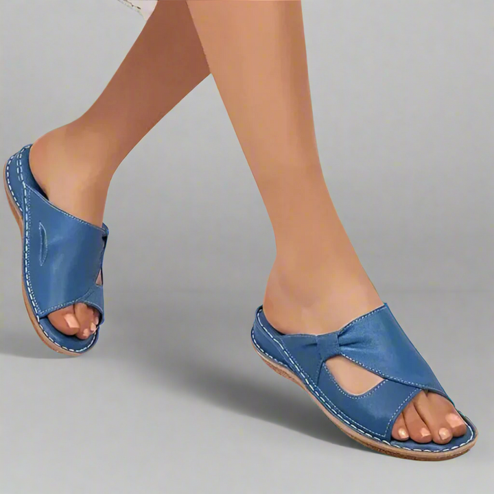 Yvonne | Hochwertige Orthopädische Sandalen aus Leder