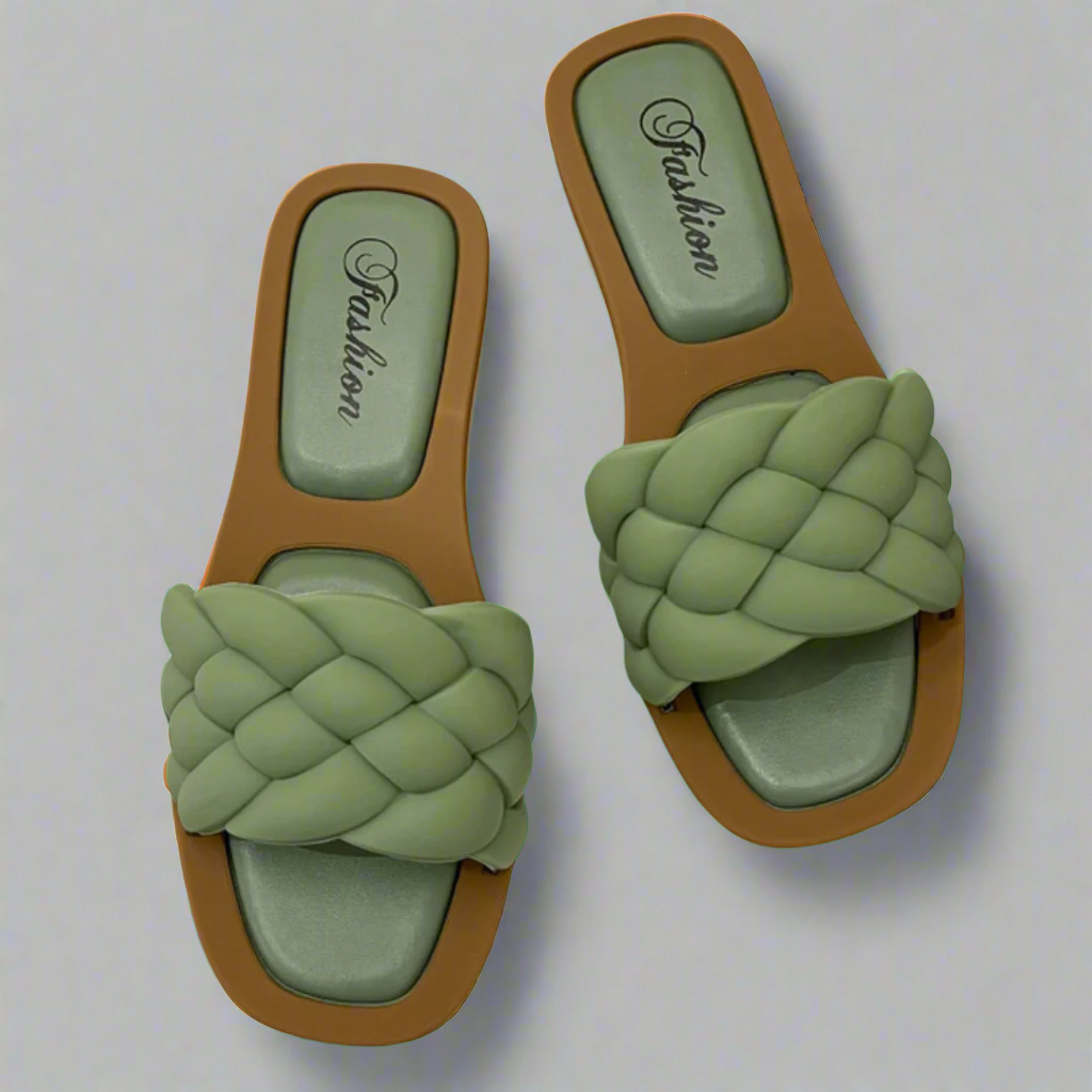 Ilonka | Stilvolle Sandalen aus weichem, veganem Material