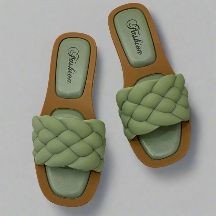 Ilonka | Stilvolle Sandalen aus weichem, veganem Material
