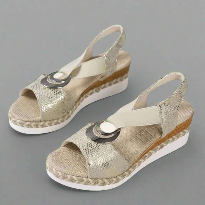 Klarisse | Hochwertige orthopädische Sandalen in Croissant-Design für ultimativen Komfort