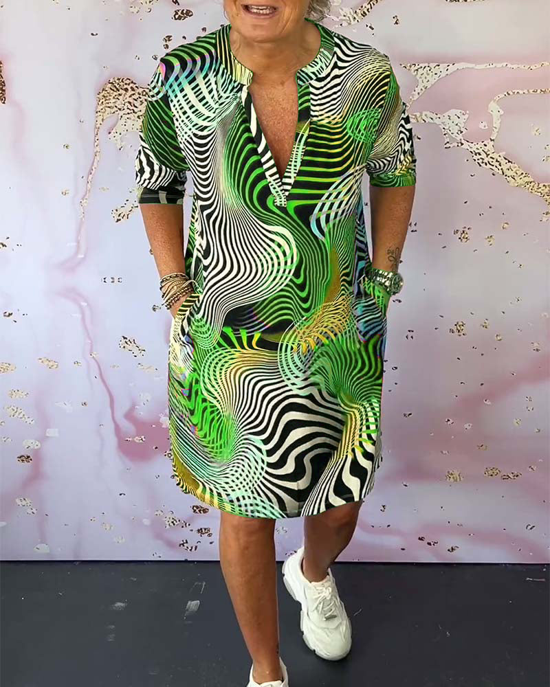 MAYLORA™ | T-Shirt Kleid mit faszinierender Illusion