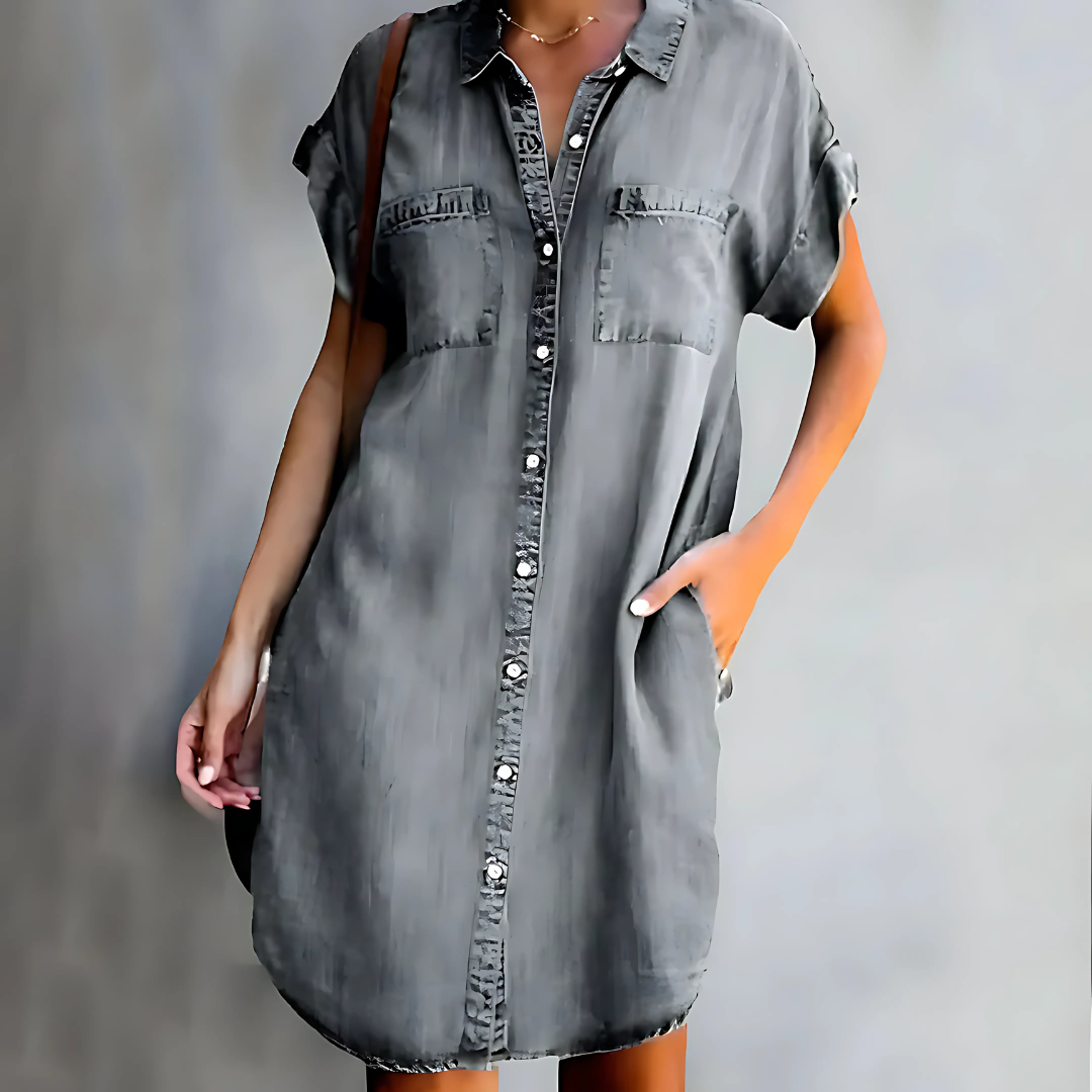 MAYLORA | Sommerkleid mit Bauchbedeckung