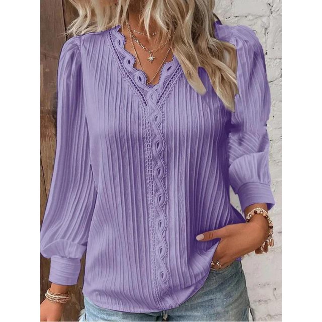 Camillia™ - Elegante Faltenbluse