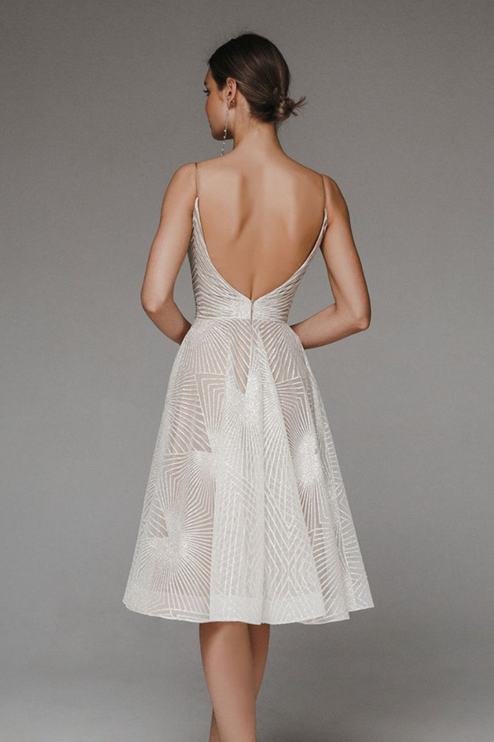 Thalassa - Elegantes Glitzer-Abendkleid in Maxi-Länge