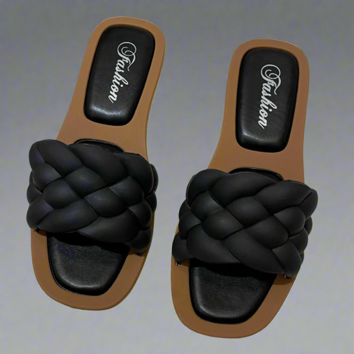 Ilonka | Stilvolle Sandalen aus weichem, veganem Material