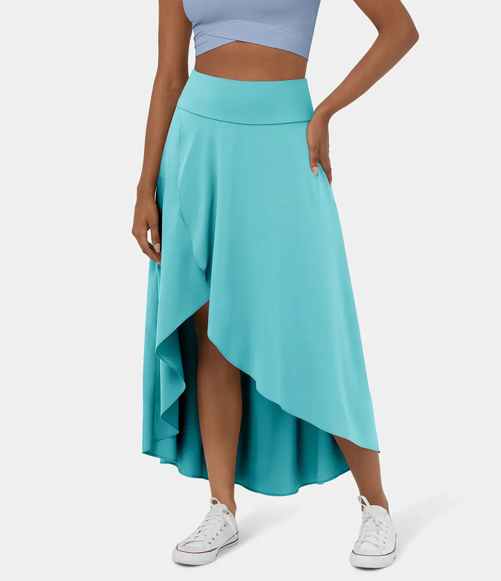 Maxirock Natalia mit Schlitz - Stilvolle Eleganz und Komfort.
