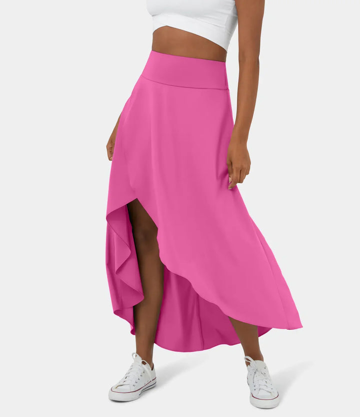Maxirock Natalia mit Schlitz - Stilvolle Eleganz und Komfort.