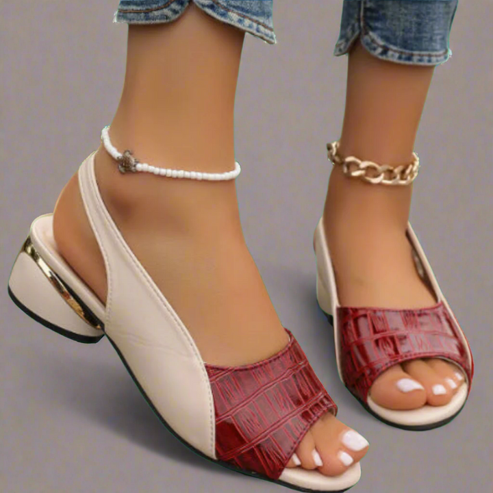 Verena | Farbige Handgefertigte Sandalen aus Premium-Material