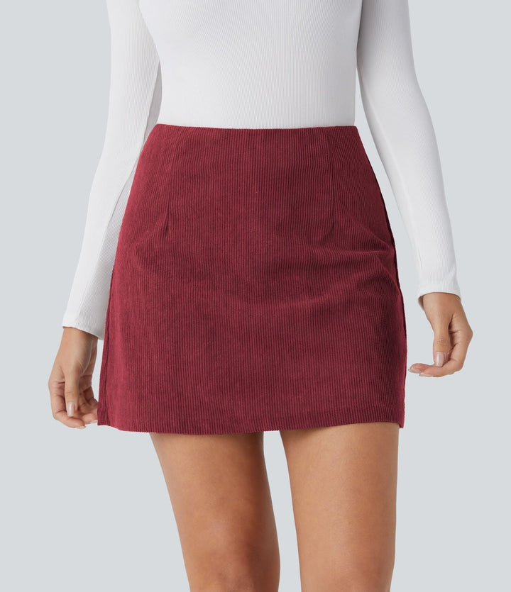 Emma | Stilvoller Cord-Jupe
