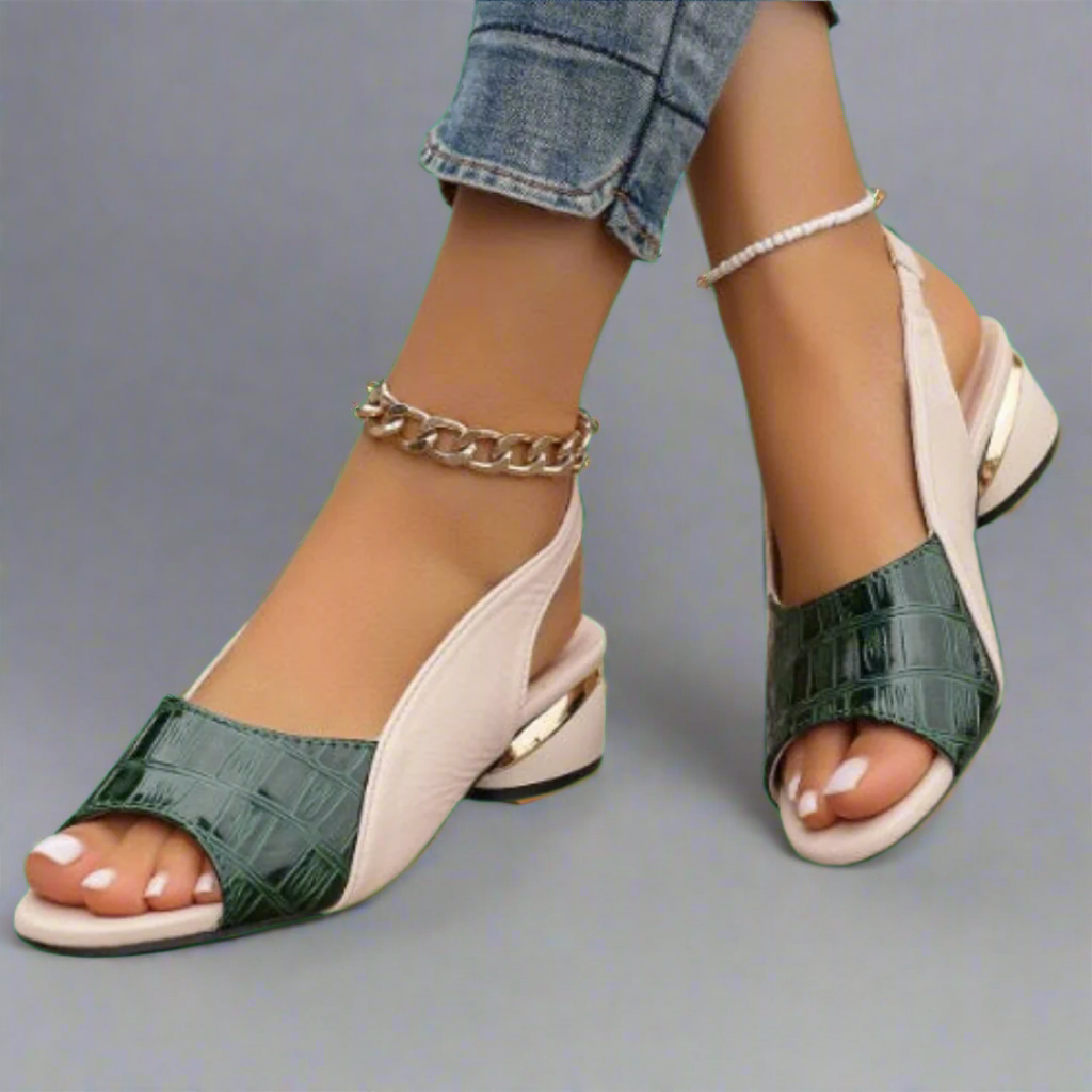 Verena | Farbige Handgefertigte Sandalen aus Premium-Material