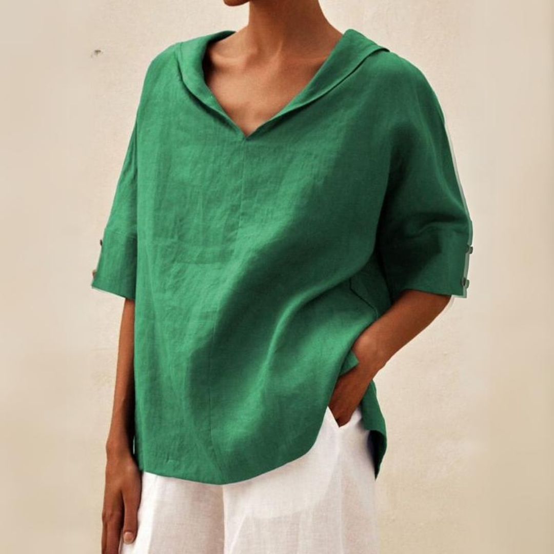 Lhinee™ - Bequeme Freizeitbluse mit lockerer Passform